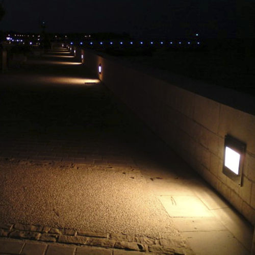 Luminaire encastrable au mur - DORIX - GROUPE RAGNI - à LED / carré / IP66