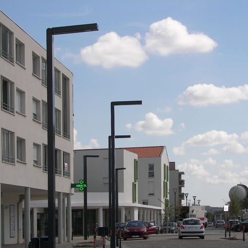 Lampadaire urbain - DOMITIENNE  - GROUPE RAGNI - contemporain / en aluminium / en acier galvanisé