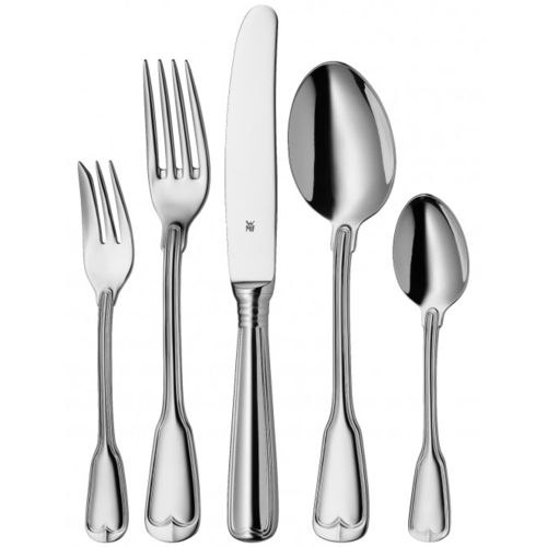 Couvert en inox - AUGSBURGER FADEN CROMARGAN® : 12.1691.6040 - WMF - professionnel / à usage domestique