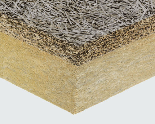 Complexe de doublage haute performance - CELENIT MINERAL - CELENIT - isolant en fibragglo / âme en laine de roche / 1 face bois