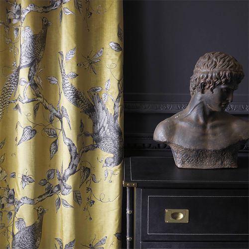 Tissu pour rideaux - DARNLEY TOILE  - Zoffany - pour store enrouleur / à motif nature / à motif animalier