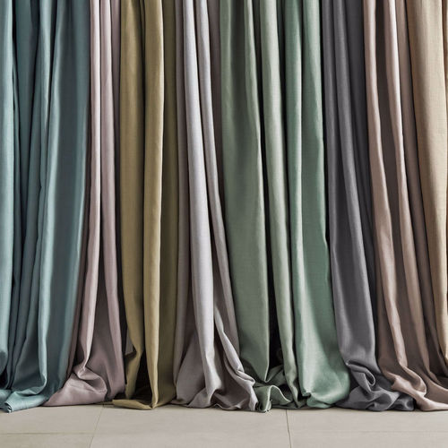 Tissu d'ameublement - LUSTRE - Zoffany - pour rideaux / pour store enrouleur / uni