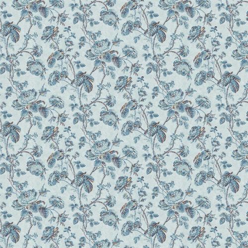 Tissu d'ameublement - THORNY VINE - Zoffany - à fleurs / en polyester / hydrofuge