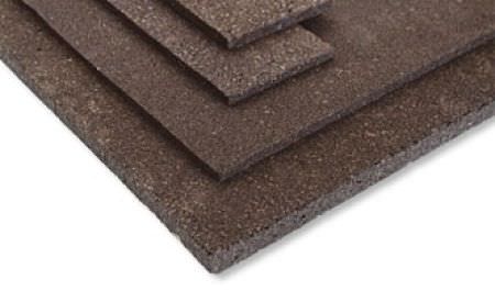 Isolant acoustique - ISORUBBER® - ISOSYSTEM - en caoutchouc / en panneaux / pour intérieur