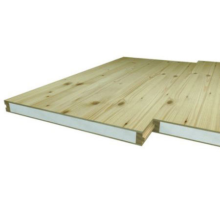 Panneau sandwich isolant pour toiture - ISOSANDWICH® TOP - ISOSYSTEM - pour mur / pour plancher / face en bois