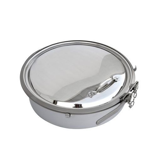 Trappe de visite pour réservoir - B XXX SC SERIES - OFFICINA MECCANICA LEONI s.r.l. - circulaire / en inox