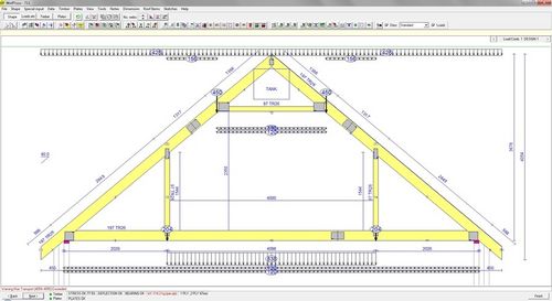 Logiciel de dessin - TRUSS DESIGN - WOLFSYSTEM - DAO / d'architecture / pour structure en acier
