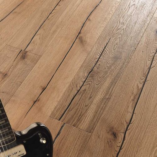 Parquet contrecollé - Manitoba - BERTI PAVIMENTI LEGNO - en bois de feuillus / en chêne clair / flottant