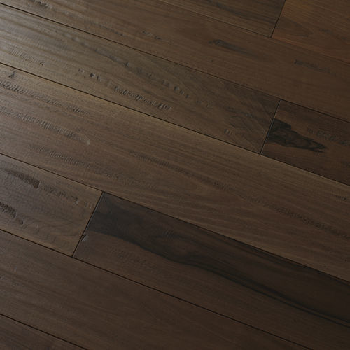 Parquet contrecollé - Scraped - BERTI PAVIMENTI LEGNO - en noyer / teinté / à coller