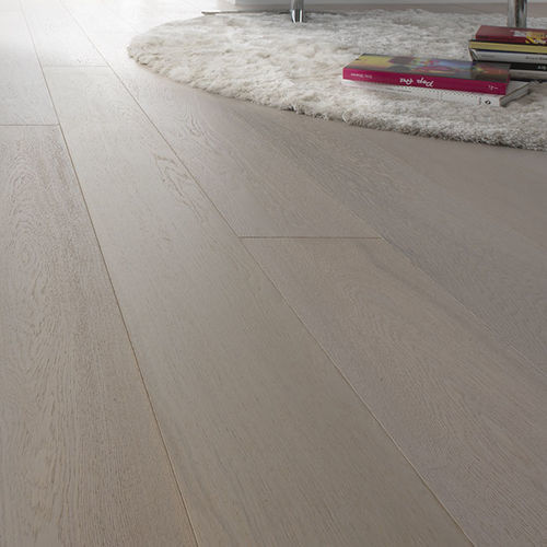 Parquet contrecollé - Whitened light - BERTI PAVIMENTI LEGNO - en chêne blanchi / laqué / flottant