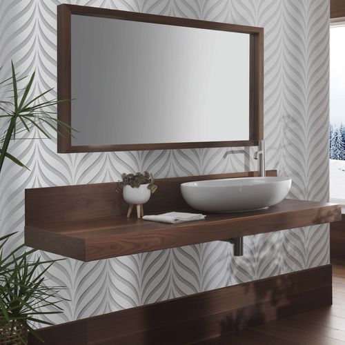 Plan vasque en bois - TOP DROP - BERTI PAVIMENTI LEGNO