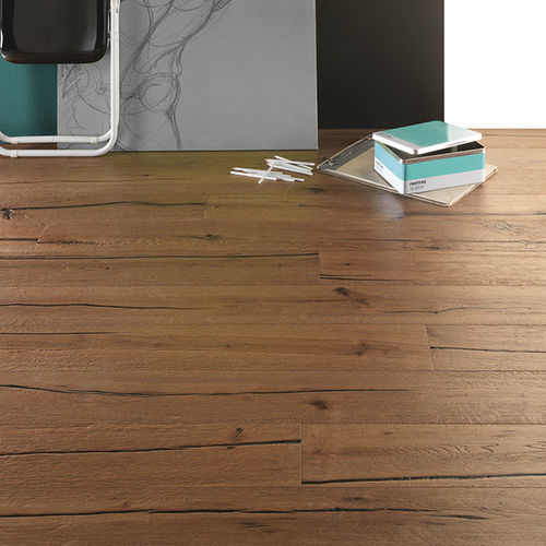 Parquet contrecollé - Alberta - BERTI PAVIMENTI LEGNO - en chêne / flottant / à planches larges