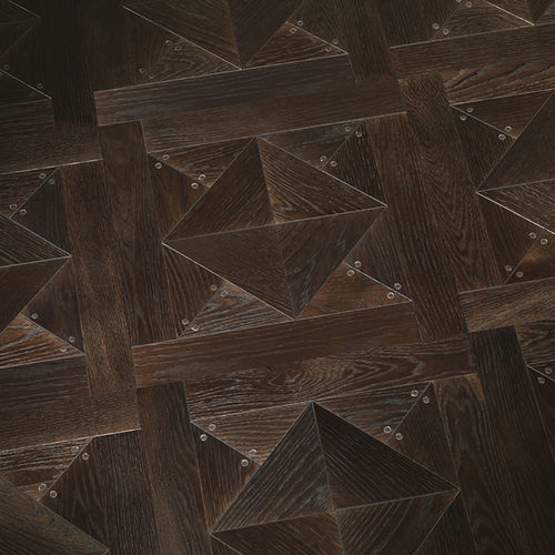 Parquet contrecollé - Stud - BERTI PAVIMENTI LEGNO - en chêne / flottant / à planches larges