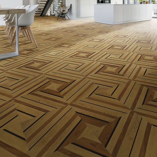 Parquet contrecollé - Athene - BERTI PAVIMENTI LEGNO - en teck / en wengé / en chêne naturel