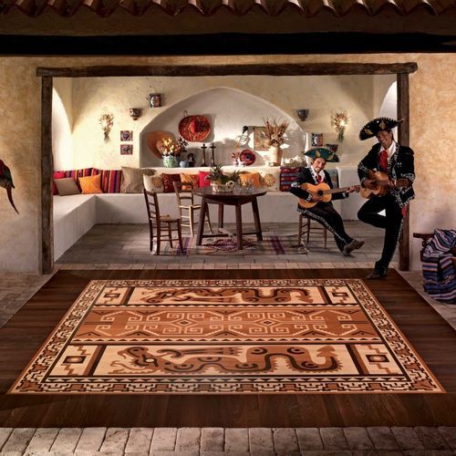 Médaillon de parquet en bois massif - Mexico - BERTI PAVIMENTI LEGNO