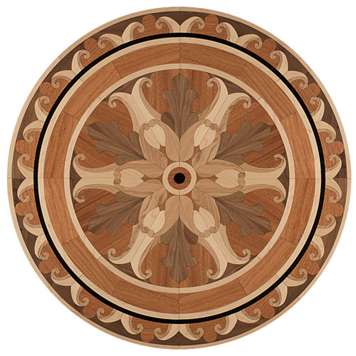 Médaillon de parquet en bois massif - Mantegna - BERTI PAVIMENTI LEGNO