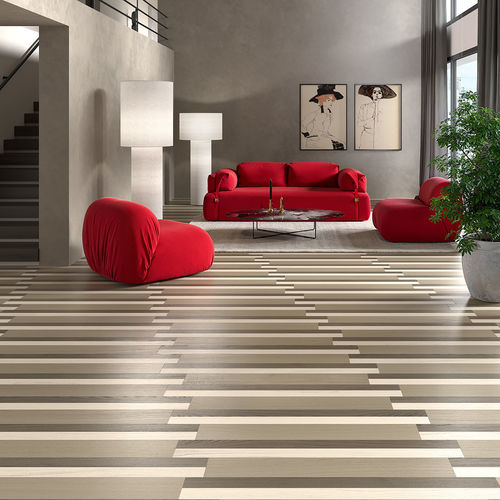 Revêtement de sol adapté au murs - D-PLANK GREY WASH - BERTI PAVIMENTI LEGNO - en chêne / d'intérieur / professionnel