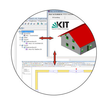 Logiciel BIM (Building Information Modeling) - IFC - DIETRICH'S AG - pour structures en béton / pour l'immotique / pour structure en bois