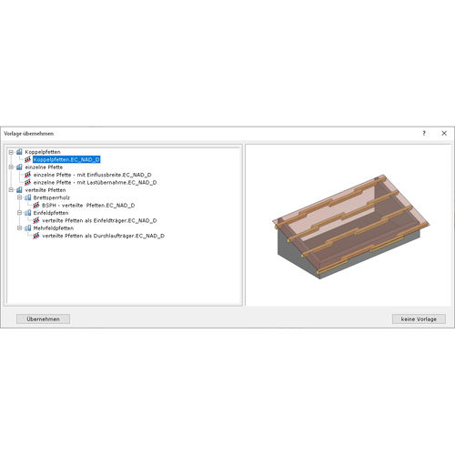 Logiciel de calcul - SPLICED PURLINS - DIETRICH'S AG - pour structure en bois / 2D