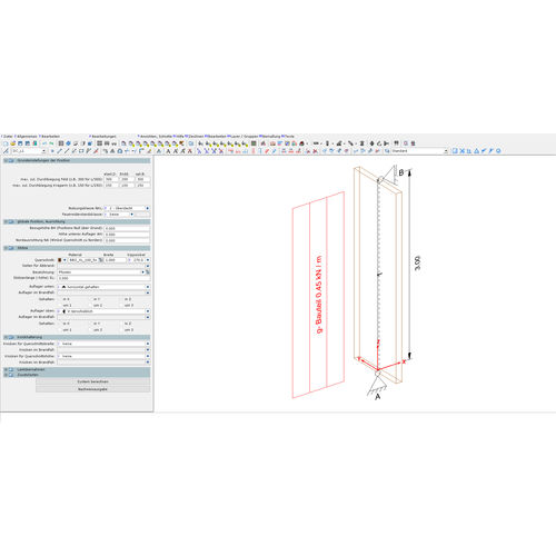 Logiciel de conception - COLUMNS - DIETRICH'S AG - de calcul / pour structure en bois / 2D