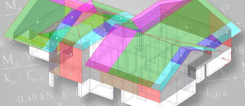 Logiciel CAO - BUILDING REINFORCEMENT - DIETRICH'S AG - de calcul / pour l'immotique / pour structure en bois