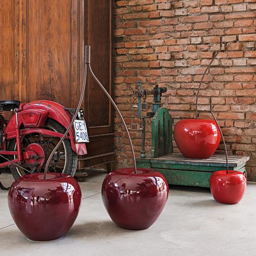 Sculpture en céramique - CHERRY - ADRIANI E ROSSI EDIZIONI - en métal