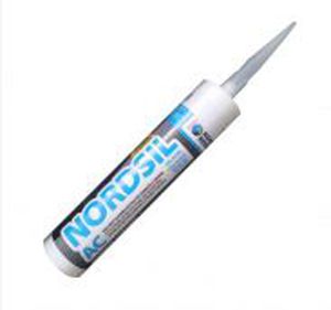 Mastic élastique - NORDSIL AC - NORD RESINE - à base de résine de silicone / pour étanchéité / étanche