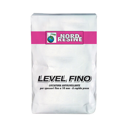 Mortier autolissant - LEVEL FINO - NORD RESINE - pour chape / de ciment / en poudre
