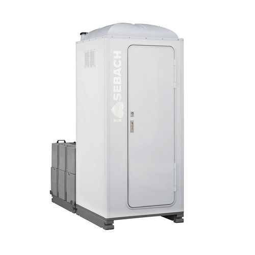 Toilette publique mobile - E-Pee - SEBACH - en plastique / simple