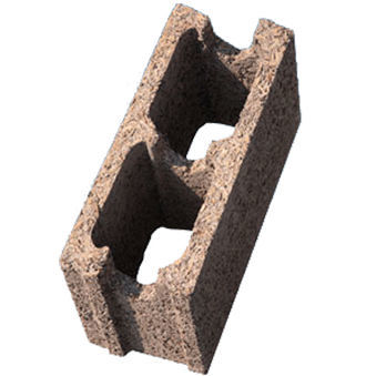 Bloc de coffrage en béton - HB 20 - ISOTEX SRL - pour mur porteur intérieur et extérieur / isolant