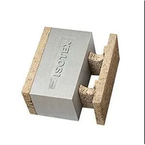 Bloc de coffrage en béton de bois - HDIII 44/17 - ISOTEX SRL - en Néopor® / pour mur porteur intérieur et extérieur / isolant
