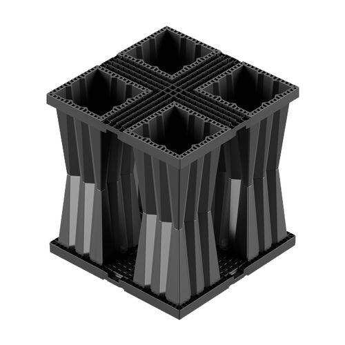 Cuve de stockage d'eau - AQUABOX - GEOPLAST - enterrée / en plastique