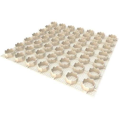Gazon en dalles - GEOGRAVEL - GEOPLAST - drainant / carrossable