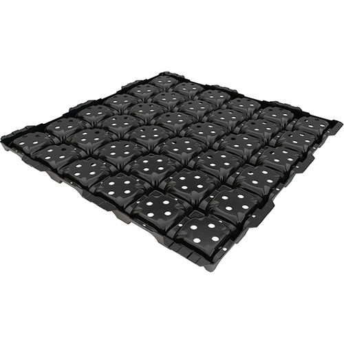 Nappe drainante à excroissance - DRAINROOF  - GEOPLAST - drainage de toit végétal