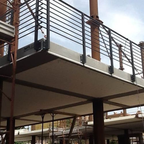 Dalle de plancher en béton armé - AIRFLOOR  - TECNOSTRUTTURE - NPS SYSTEM® - en polystyrène expansé / coupe-feu / isolant