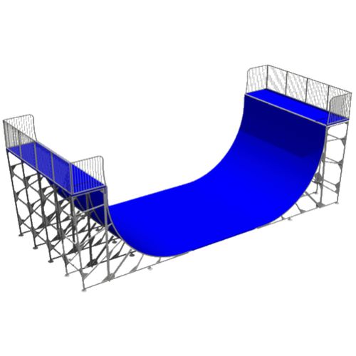Rampe pour skatepark - 013178 - LEGNOLANDIA