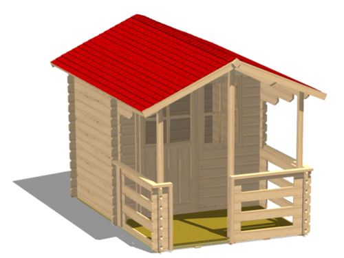 Chalet de jardin en bois - 130291 - LEGNOLANDIA - traditionnel