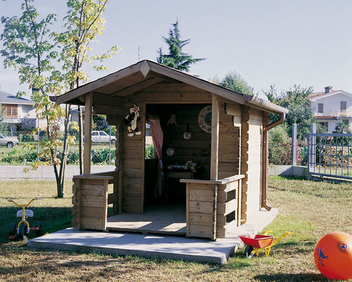 Cabane pour enfant pour extérieur - 011010 - LEGNOLANDIA
