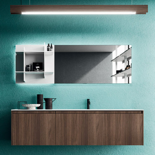 Meuble vasque suspendu - LYMPHA_CONCEPT_03 - ALTAMAREA - en verre / en Corian® / contemporain