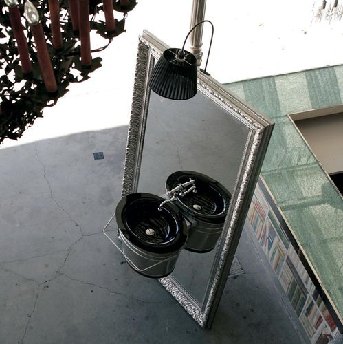 Vasque suspendue - SECJO - ALTAMAREA - en verre / en cuivre / en inox