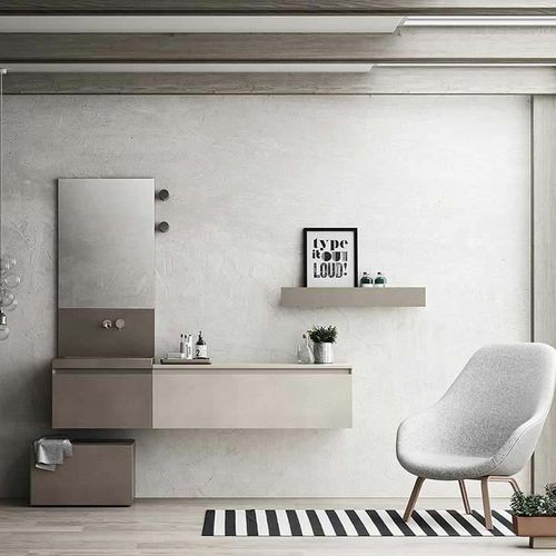 Meuble vasque suspendu - 360GRADI/LOFT - ALTAMAREA - en bois / contemporain / avec placard intégré