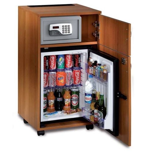 Meuble minibar contemporain - F40MEL - TECHNOMAX - en bois teinté / résidentiel