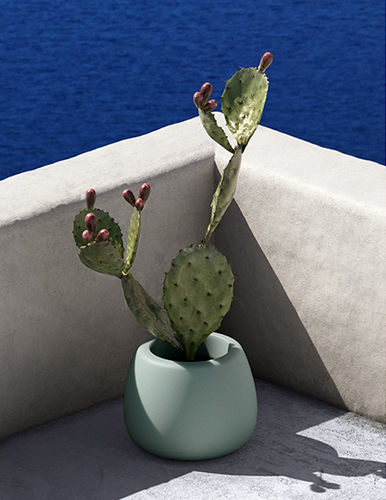 Jardinière en polyéthylène - boom - PLUSt COLLECTION - conique / contemporaine / professionnelle
