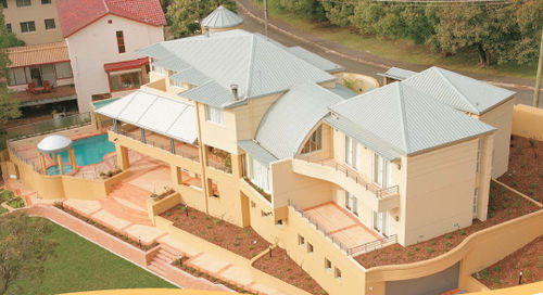 Couverture de toit en tôle d'acier - LYSAGHT TRIMDEK® - BlueScope Steel - nervurée