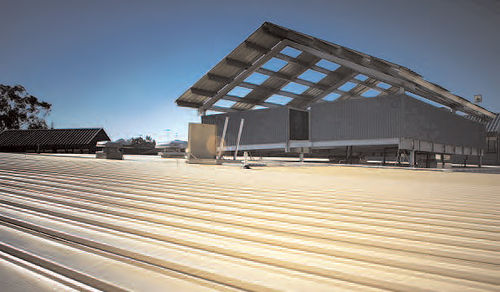 Couverture de toit en tôle d'acier - LYSAGHT KLIP-LOK 700 HI-STRENGTH® - BlueScope Steel - nervurée