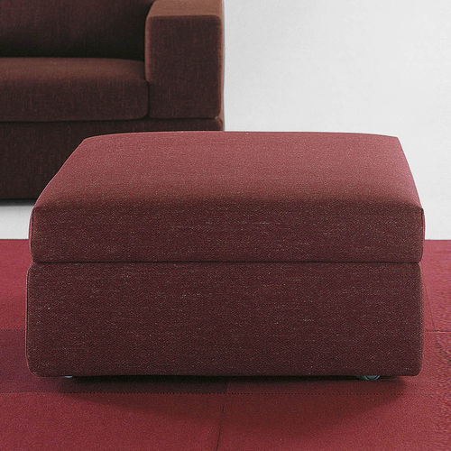 Ottoman contemporain - Pat - Milano Bedding - en tissu / carré / avec revêtement amovible