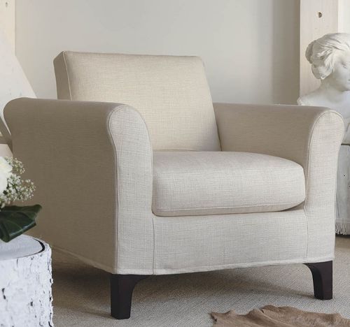 Fauteuil classique - Greta - Milano Bedding - en tissu / en contreplaqué / en sapin