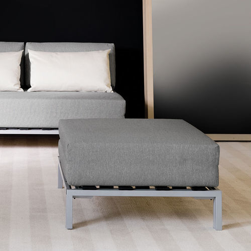Pouf contemporain - Willy - Milano Bedding - en tissu / en coton / carré