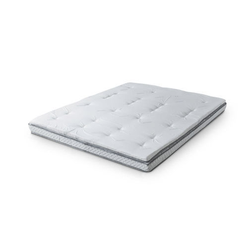 Matelas double - CMS TOPPER MEMORY - Milano Bedding - en polyuréthane / à mémoire de forme / blanc