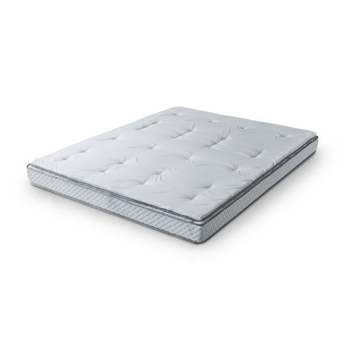 Matelas double - IL18 CMS TOPPER MEMORY - Milano Bedding - en polyuréthane / à mémoire de forme / blanc